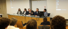 Presentazione dei professori Silvio Sarubbo e Frank Reinhard Heinrich Lohr  ©UfficioComunicazioneApss