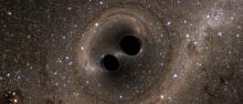 TwoBlackHolesMerge intoOne ©Caltech/MIT/LIGO lab The SXS (Simulating eXtreme Spacetimes) Project