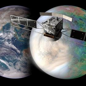 Rendering della missione EnVision© NASA / JAXA / ISAS / DARTS / Damia Bouic / VR2Planets