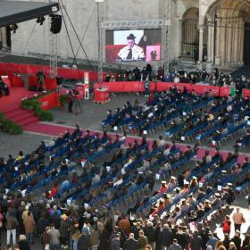 La Cerimonia di laurea oggi a Trento ©UniTrento SirioFilm