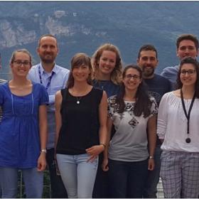 Il gruppo di ricerca di Luca Tiberi al Dipartimento Cibio dell'Università di Trento