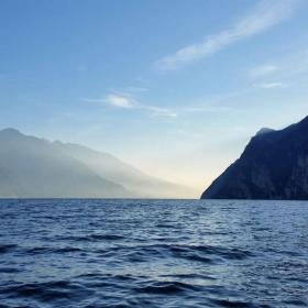 Lago di Garda durante le attività di ricerca ©MarinaAmadori 