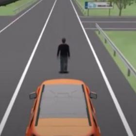 dal video sulle abilità emergenti della guida autonoma di Dreams4Cars